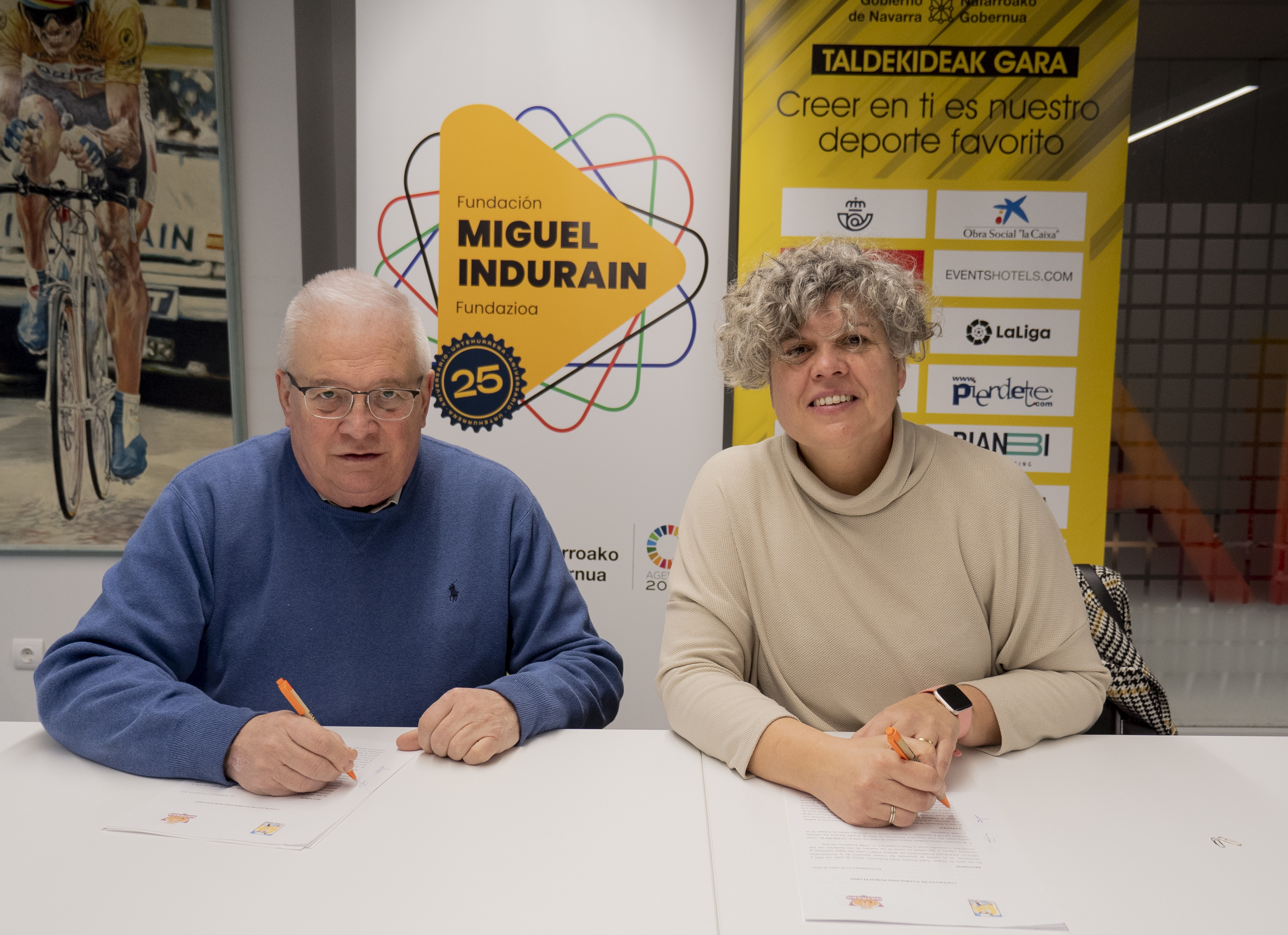 La Fundaci&oacute;n Miguel Indur&aacute;in Fundazioa apoya al Club Baloncesto en Silla de Ruedas